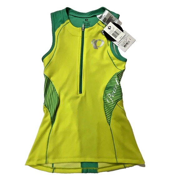 Pearl Izumi Women Elite In-R-Cool Tri Singlet Jersey Tank Top Triathlon Size S - Picture 1 of 6